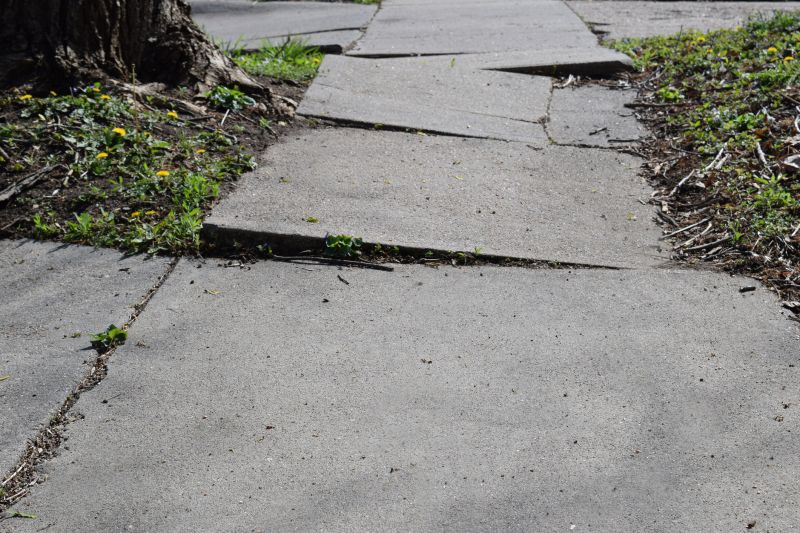 Uneven Pavement Repair detail